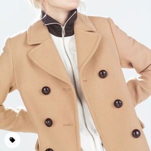 Zara Camel Coat 🐪